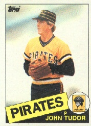 1985 Topps Baseball Cards      214     John Tudor